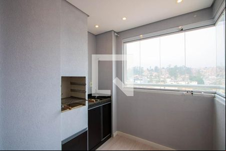 Varanda gourmet de apartamento para alugar com 2 quartos, 56m² em Vila Tibiriçá, Santo André