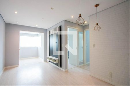 Sala de apartamento para alugar com 2 quartos, 56m² em Vila Tibiriçá, Santo André