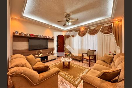 Sala de casa à venda com 4 quartos, 212m² em Parque Oratório, Santo André