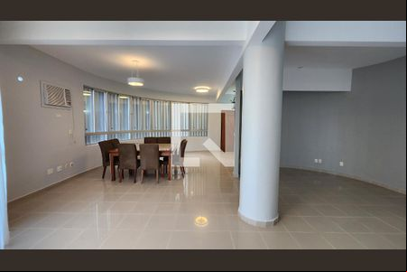 Sala de apartamento para alugar com 4 quartos, 202m² em Gonzaga, Santos