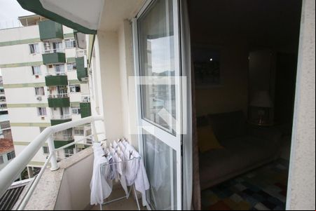 Varanda da Sala de apartamento à venda com 3 quartos, 89m² em Tanque, Rio de Janeiro