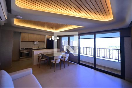 Sala de apartamento para alugar com 2 quartos, 98m² em Setor Marista, Goiânia
