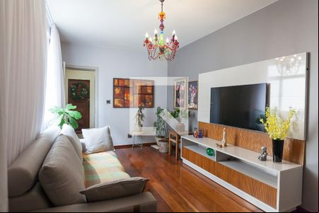 Sala de apartamento à venda com 4 quartos, 140m² em Gutierrez, Belo Horizonte