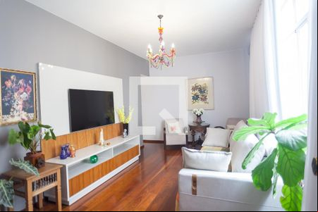 Sala de apartamento à venda com 4 quartos, 140m² em Gutierrez, Belo Horizonte