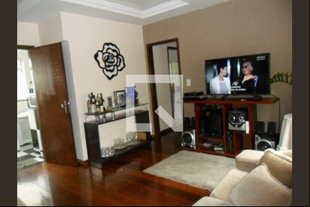 Sala de apartamento à venda com 3 quartos, 94m² em Monsenhor Messias, Belo Horizonte