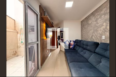 Sala de apartamento para alugar com 2 quartos, 60m² em Jardim Utinga, Santo André