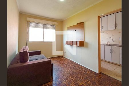 Sala de apartamento à venda com 2 quartos, 50m² em Cristal, Porto Alegre