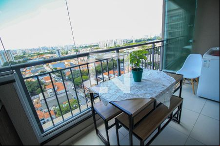 varanda de apartamento à venda com 2 quartos, 59m² em Pari, São Paulo
