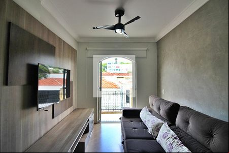 Sala de apartamento à venda com 2 quartos, 85m² em Jardim Maria Adelaide, São Bernardo do Campo