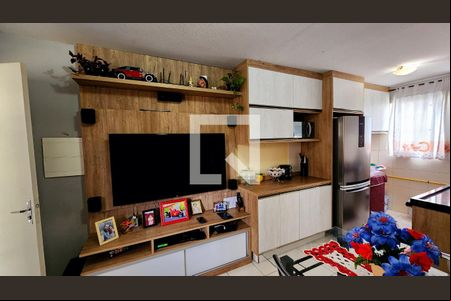 Sala de apartamento à venda com 2 quartos, 43m² em Jardim Tamoio, Jundiaí
