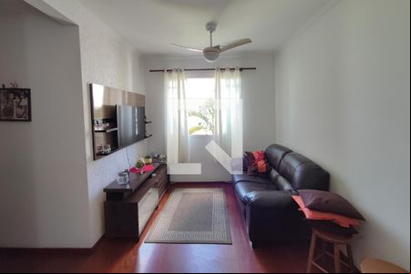 Sala de apartamento à venda com 2 quartos, 56m² em Jardim Amoreiras, Campinas
