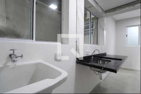 Sala//Cozinha/Área de serviço de kitnet/studio para alugar com 1 quarto, 35m² em Vila Romana, São Paulo