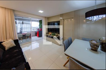 Sala de apartamento para alugar com 4 quartos, 120m² em Caiçaras, Belo Horizonte