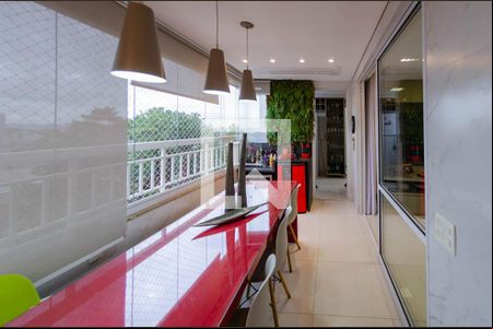 Varanda de apartamento para alugar com 4 quartos, 120m² em Caiçaras, Belo Horizonte