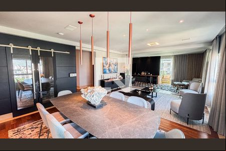 Sala - Sala de Jantar de apartamento à venda com 3 quartos, 248m² em Jardim, Santo André