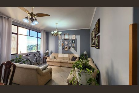Sala de apartamento para alugar com 3 quartos, 140m² em José Menino, Santos