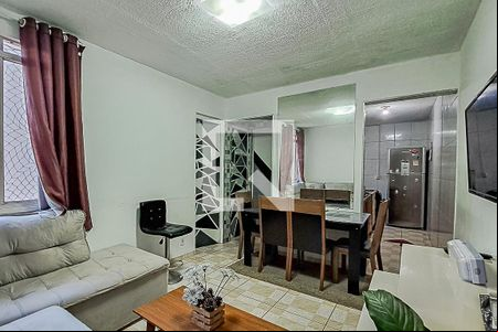 Sala de apartamento para alugar com 2 quartos, 52m² em Ferrazópolis, São Bernardo do Campo