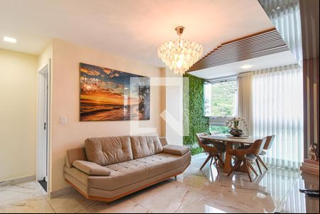 Sala de apartamento à venda com 3 quartos, 170m² em Fonseca, Niterói