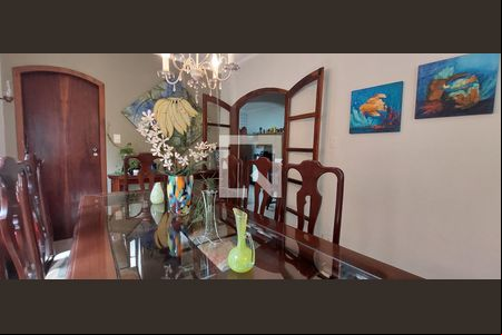 Sala de jantar de casa à venda com 3 quartos, 169m² em Vila Guiomar, Santo André