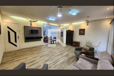 Sala de apartamento para alugar com 3 quartos, 146m² em Aparecida, Santos