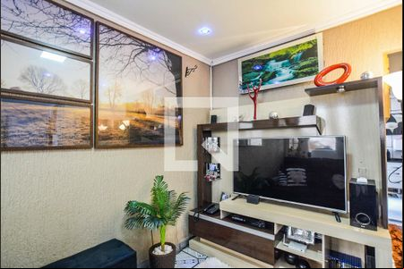 Sala de casa para alugar com 2 quartos, 111m² em Jardim Utinga, Santo André