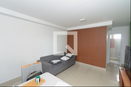 Sala de apartamento à venda com 3 quartos, 72m² em Jk, Contagem