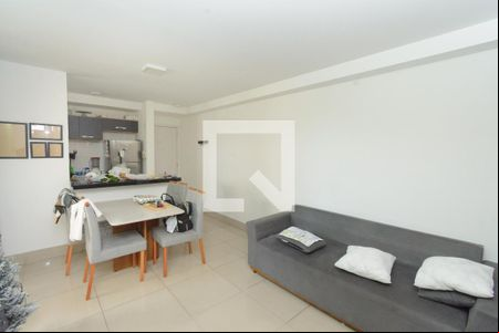 Sala de apartamento à venda com 3 quartos, 72m² em Jk, Contagem