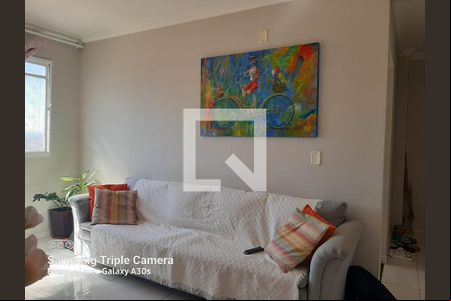 Sala de apartamento à venda com 2 quartos, 55m² em Jardim Leblon, Belo Horizonte