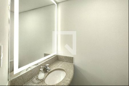 Banheiro de kitnet/studio à venda com 1 quarto, 20m² em Santa Paula, São Caetano do Sul