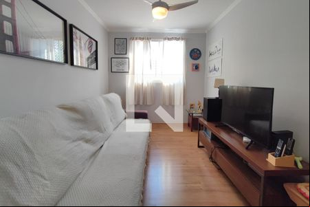 Sala de Estar de apartamento à venda com 2 quartos, 62m² em Jardim Ipiranga, Campinas