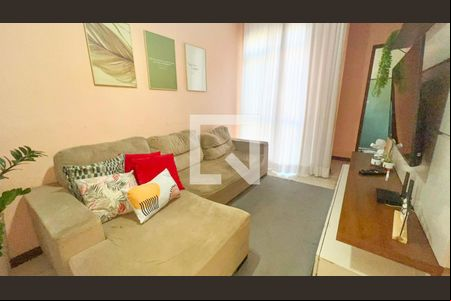 Sala de apartamento à venda com 2 quartos, 54m² em Santa Amelia, Belo Horizonte