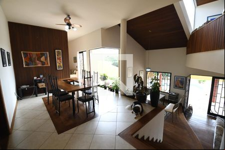 Sala de casa de condomínio à venda com 5 quartos, 400m² em Residencial Vila Verde, Campinas