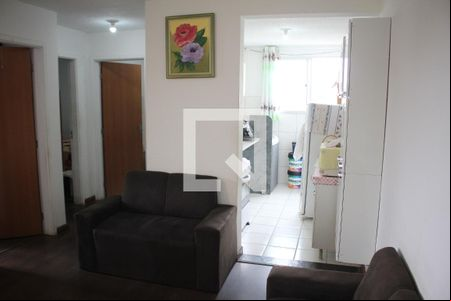 Sala de apartamento à venda com 2 quartos, 46m² em Diamante, Belo Horizonte