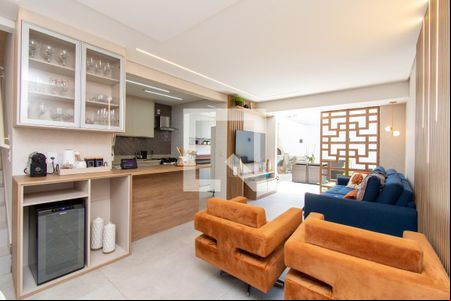 Sala de casa de condomínio à venda com 3 quartos, 86m² em Parque Renato Maia, Guarulhos
