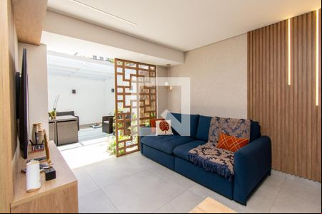 Sala de casa de condomínio à venda com 3 quartos, 86m² em Parque Renato Maia, Guarulhos