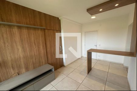 Sala de apartamento para alugar com 1 quarto, 50m² em Bonfim Paulista, Ribeirão Preto