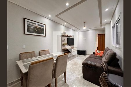 Sala de apartamento à venda com 2 quartos, 52m² em Parque João Ramalho, Santo André