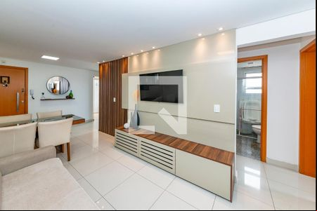 Sala de apartamento à venda com 2 quartos, 73m² em Cinquentenario, Belo Horizonte