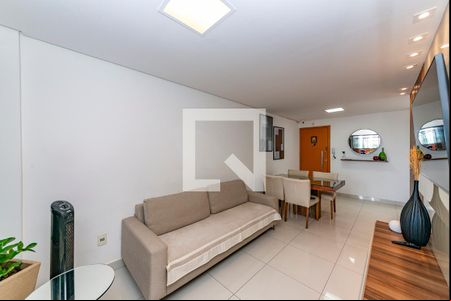 Sala de apartamento à venda com 2 quartos, 73m² em Cinquentenario, Belo Horizonte