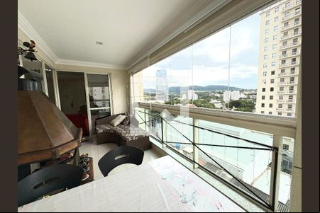 Sacada de apartamento à venda com 4 quartos, 157m² em Parque do Colégio, Jundiaí