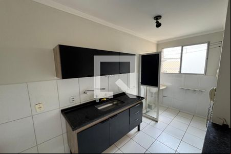 Cozinha - Lavanderia de apartamento para alugar com 2 quartos, 45m² em Jardim Florestan Fernandes, Ribeirão Preto