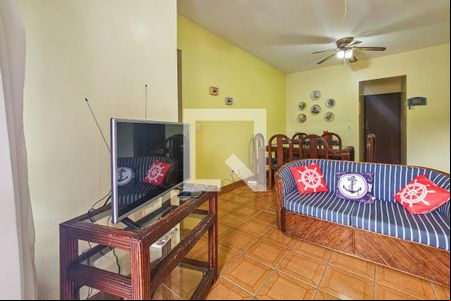 Sala de apartamento para alugar com 2 quartos, 84m² em Jardim Sao Miguel, Guarujá