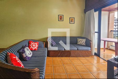 Sala de apartamento para alugar com 2 quartos, 84m² em Jardim Sao Miguel, Guarujá