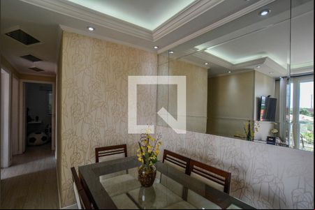 Sala de apartamento à venda com 3 quartos, 67m² em Vila Metalúrgica, Santo André