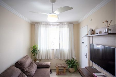 Sala de apartamento à venda com 2 quartos, 48m² em Campanário, Diadema