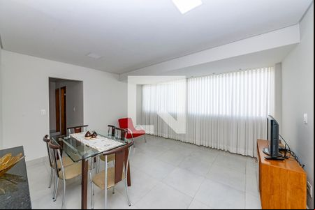 Sala de apartamento à venda com 3 quartos, 116m² em Alto Caiçaras, Belo Horizonte