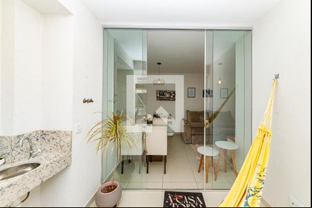 Varanda da Sala de apartamento para alugar com 2 quartos, 55m² em João Pinheiro, Belo Horizonte