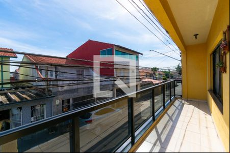 Varanda da Sala de casa à venda com 3 quartos, 340m² em Parque Residencial Oratorio, São Paulo