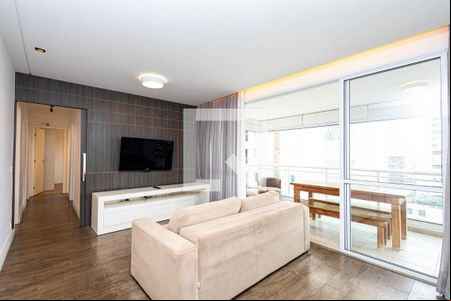 Sala de apartamento para alugar com 3 quartos, 127m² em Consolação, São Paulo