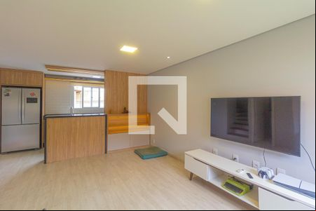 Sala de casa de condomínio à venda com 3 quartos, 92m² em Fátima, Canoas